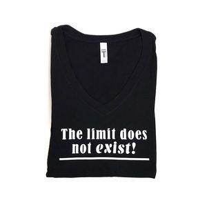 Mean Girls Quote "The Limit Does Not Exist!" Black Tee L